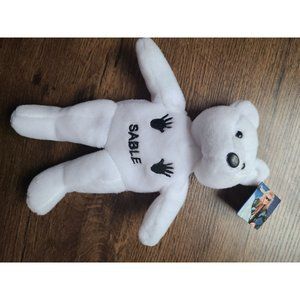 WWF Attitude bear SABLE NWT